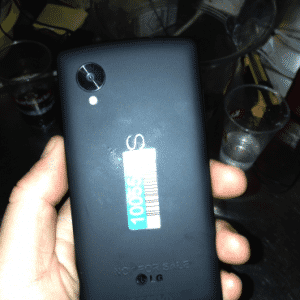 Nexus 5 - Back