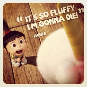 Its so fluffy, i'm gonna die!
