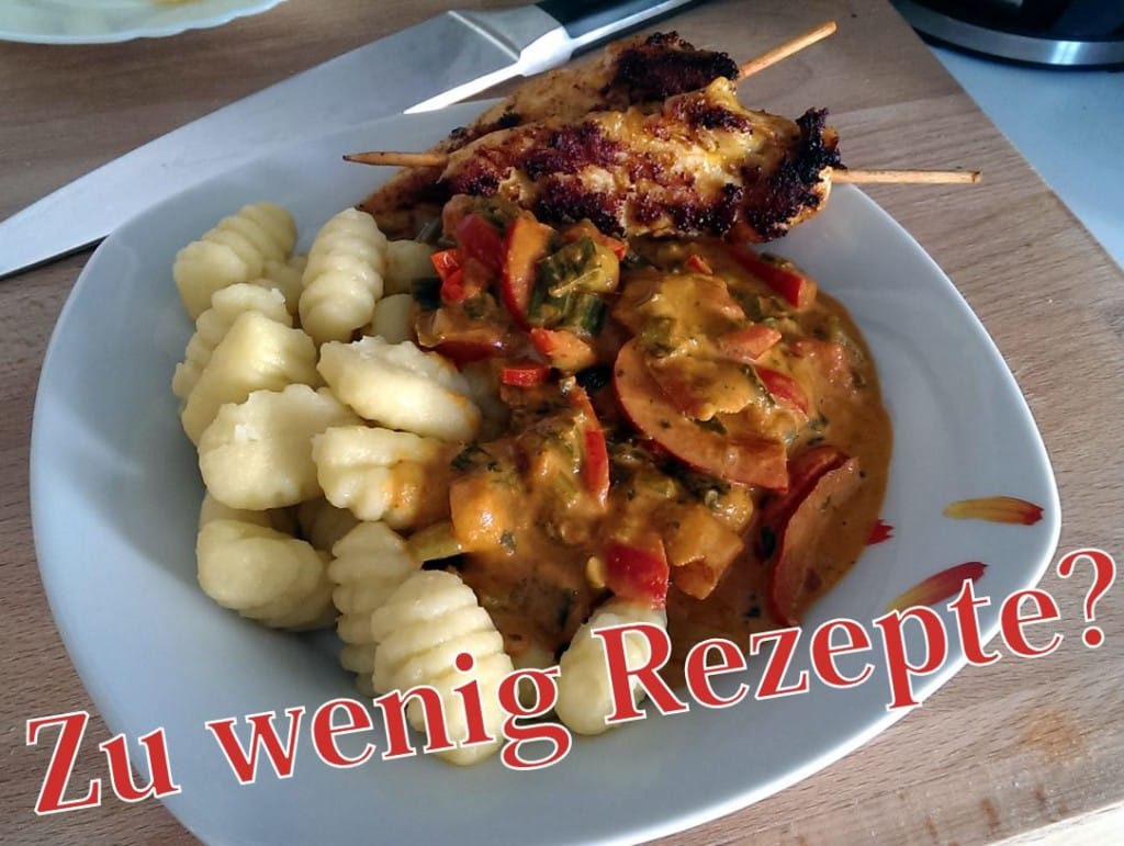 Zu Wenig Rezepte?