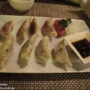 Dumplings als Vorspeise