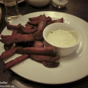 Knoblauch-Brotsticks mit Aioli zur Stärkung