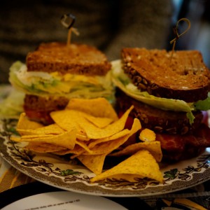 Sandwiches zum Frühstück