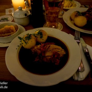 Schweinebraten im Andechser