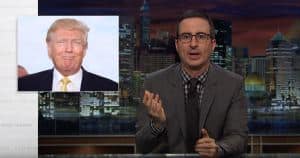 Donald Trumpf Kommentar bei Last Week Tonight