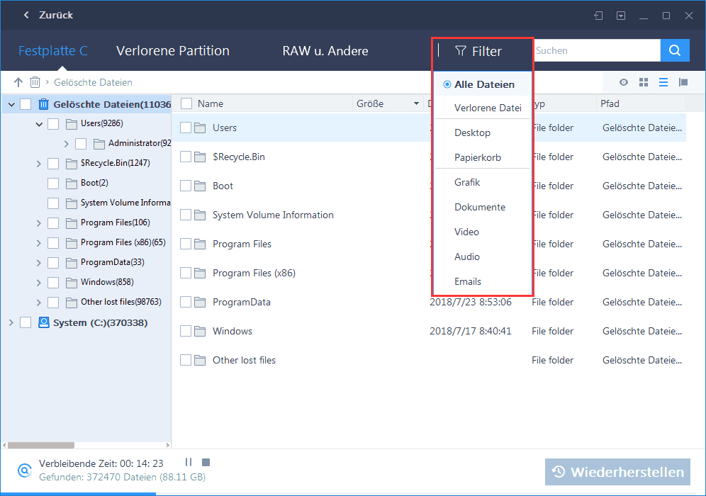 EaseUS Data Recovery Wizard